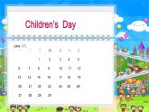 外研版（一起）二下Module 7《Unit 1 It’s Children’s Day today》ppt课件1