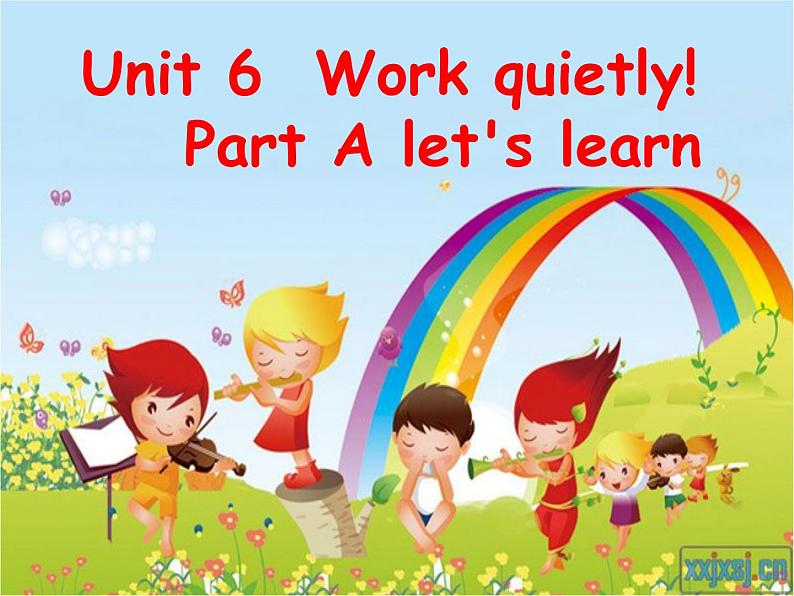 Unit 6  A Lets learn第1页