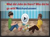 Unit 3 Where did you go？Part A Let’s learn & Listen, answer and write（课件） 2021-2022学年六年级英语下册人教PEP版