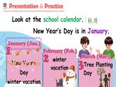 Unit 3 My school calendar Part A Let’s learn & Read and say（课件+素材） 2021-2022学年英语五年级人教PEP版下册