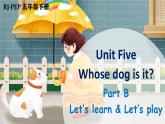 Unit 5 Whose dog is it？ Part B Let’s learn & Let’s play（课件+素材） 2021-2022学年英语五年级人教PEP版下册