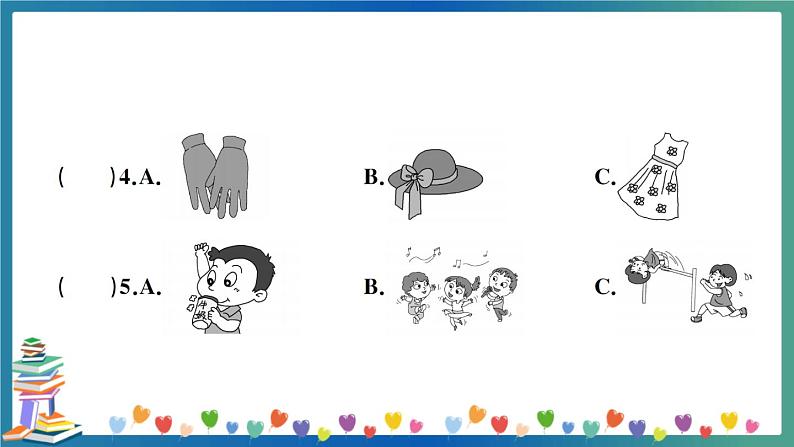 人教PEP四年级下册英语期末真题测试卷（一）+答案+听力+试题讲解PPT05