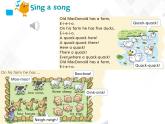 三年級下冊英語課件- M3 Unit 9 A day on a farm 課件+素材（3個課時）牛津上海版