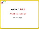 2022年英語外研版六年級下冊——Module 1 Unit 2【課件+音頻】
