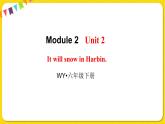 2022年英語外研版六年級下冊——Module 2 Unit 2【課件+音頻】
