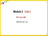 2022年英语外研版四年级下册——Module 2 Unit 2【课件+音频】