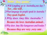 外研版一起小學(xué)英語(yǔ)四下《Module 9Unit 1 Why do you like Australia》PPT課件 (1)