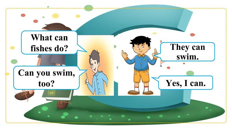 陕旅版英语四年级下册 Revision 2 PPT课件+素材08