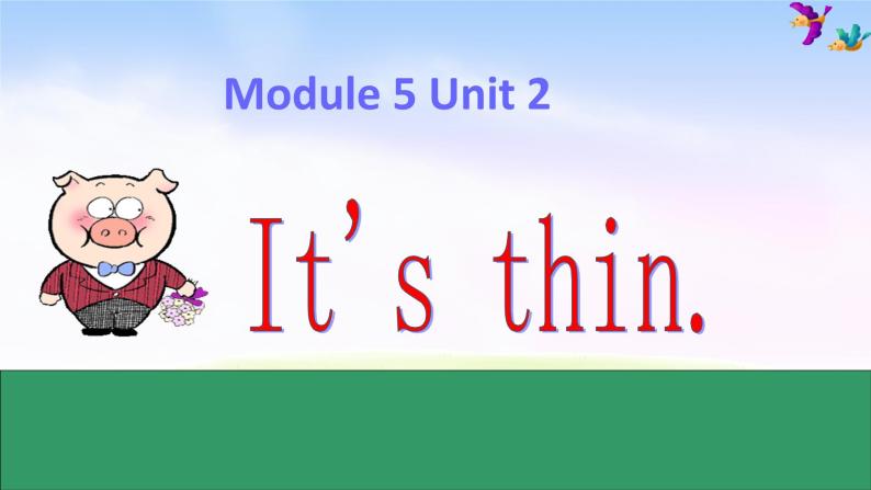 外研版（一起）一下Module 5《Unit 2 It’s thin》ppt课件201