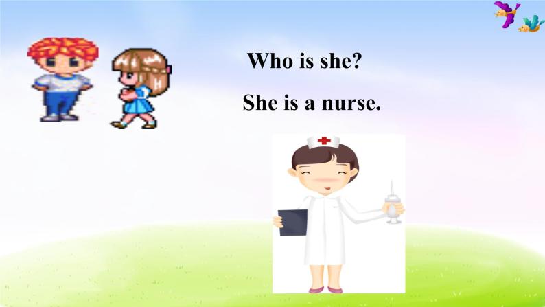 外研版（一起）一下Module 1《Unit 2 She’s a nurse》ppt课件506