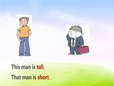 外研三下-M2-Unit 2 That man  is short.课件PPT