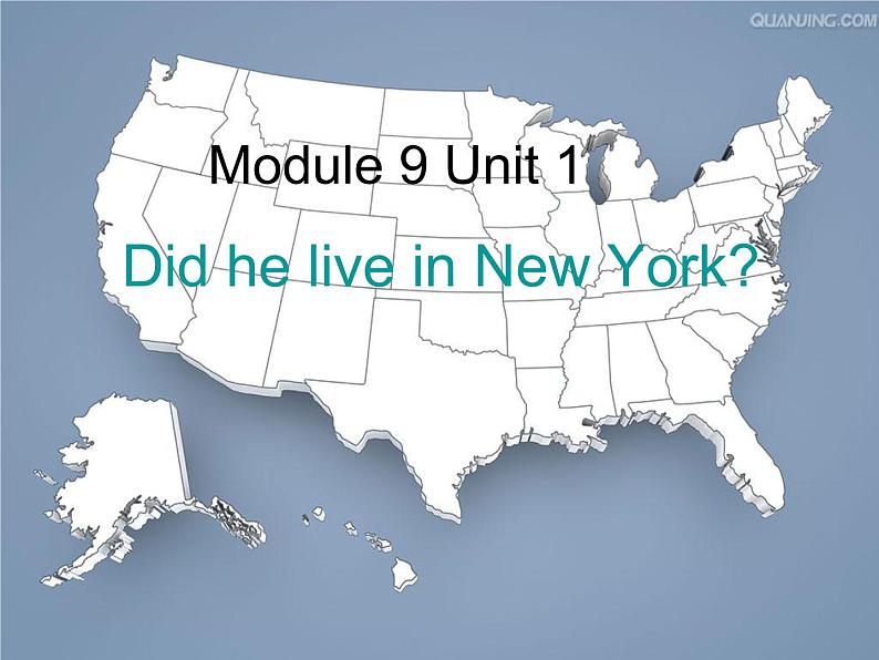 外研版（三起）四下Module 9《Unit 1 Did he live in New York》ppt课件503