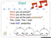 外研版（三起）四下Module 6《Unit 1 Were you at home yesterday》ppt课件2