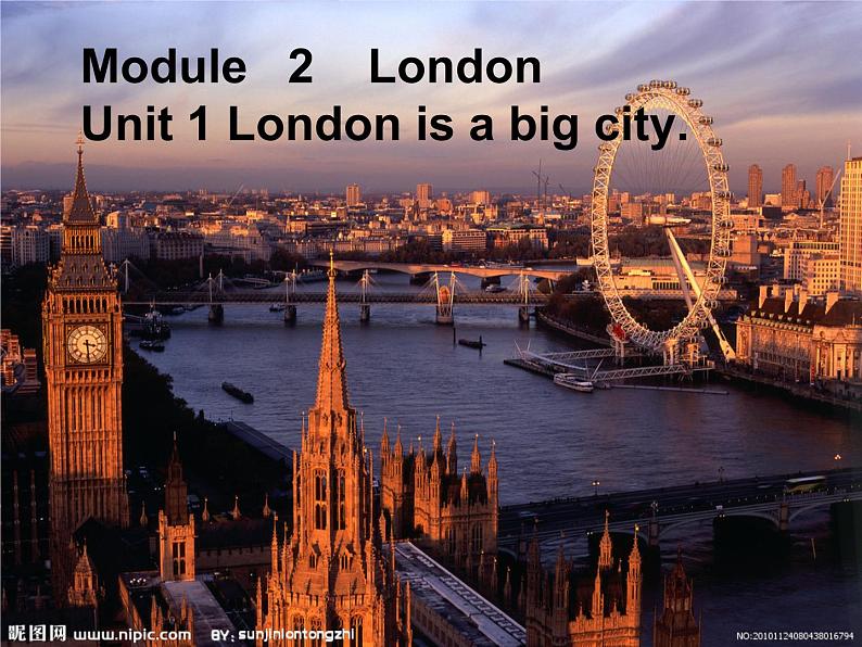 外研版（三起）四下Module 2《Unit 1 London is a big city》ppt课件3第1页