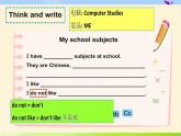 江苏省译林英语4B unit1 Cartoon&Check课件PPT