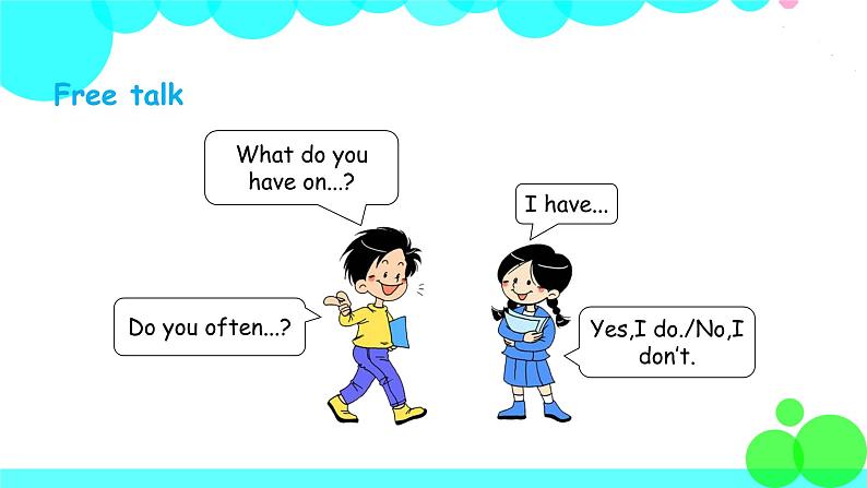 人教英语5年级上册 Recycle 1   Recycle 1 第1课时 PPT课件+教案08