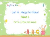 人教英语3年级上册 Unit 6 第3课时 PPT课件+教案