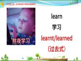 (外研版三起）五年级英语下册同步备课系列 M2-U1 She learnt English课件