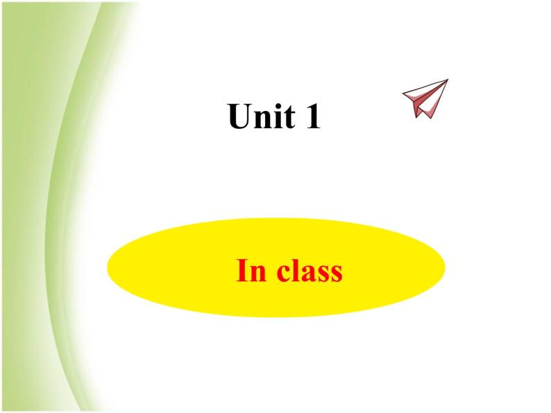 Unit 1 In class课件 译林版小学英语三下01