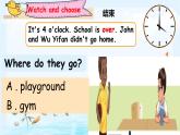 Unit2 What time is it？A Let's talk（課件+素材）2021-2022學(xué)年英語四年級下冊 人教PEP