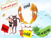 Unit3 Weather B let's learn（课件+素材）2021-2022学年英语四年级下册 人教PEP