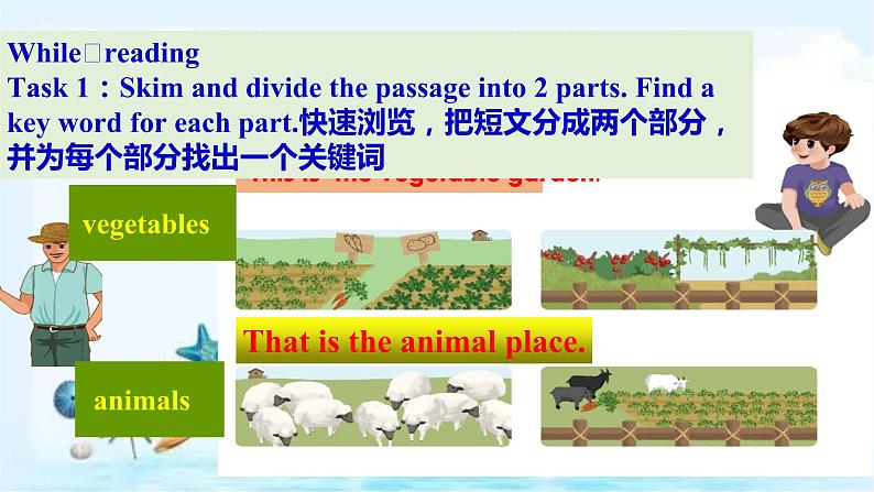 Unit4 At the farm B read and write（课件+素材）2021-2022学年英语四年级下册 人教PEP07