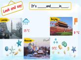 Unit3 Weather B Read and write（课件+素材）2021-2022学年英语四年级下册 人教PEP