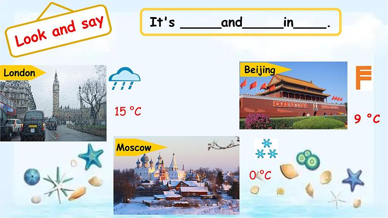 Unit3 Weather B Read and write（课件+素材）2021-2022学年英语四年级下册 人教PEP03