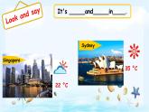 Unit3 Weather B Read and write（课件+素材）2021-2022学年英语四年级下册 人教PEP