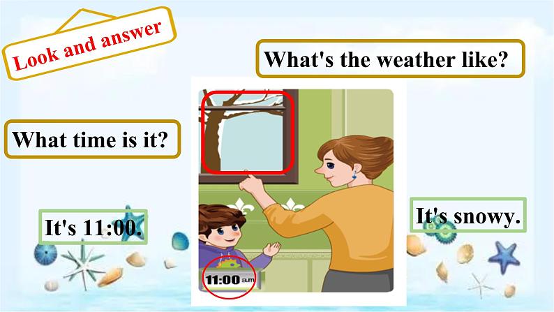 Unit3 Weather A let's talk（课件+素材）2021-2022学年英语四年级下册 人教PEP05