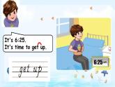 Unit2 What time is it？B Let's learn（課件+素材）2021-2022學(xué)年英語四年級下冊 人教PEP