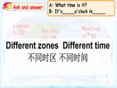 Unit2 What time is it？B Let's talk（課件+素材）2021-2022學(xué)年英語四年級下冊 人教PEP