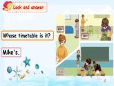 Unit2 What time is it？B Let's talk（課件+素材）2021-2022學(xué)年英語四年級下冊 人教PEP