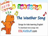 Unit3 Weather A let's learn（课件+素材）2021-2022学年英语四年级下册 人教PEP