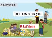 Unit1 How tall are you B let's learn（课件） 2021-2022学年英语六年级下册 人教PEP