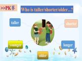 Unit1 How tall are you B let's learn（课件） 2021-2022学年英语六年级下册 人教PEP