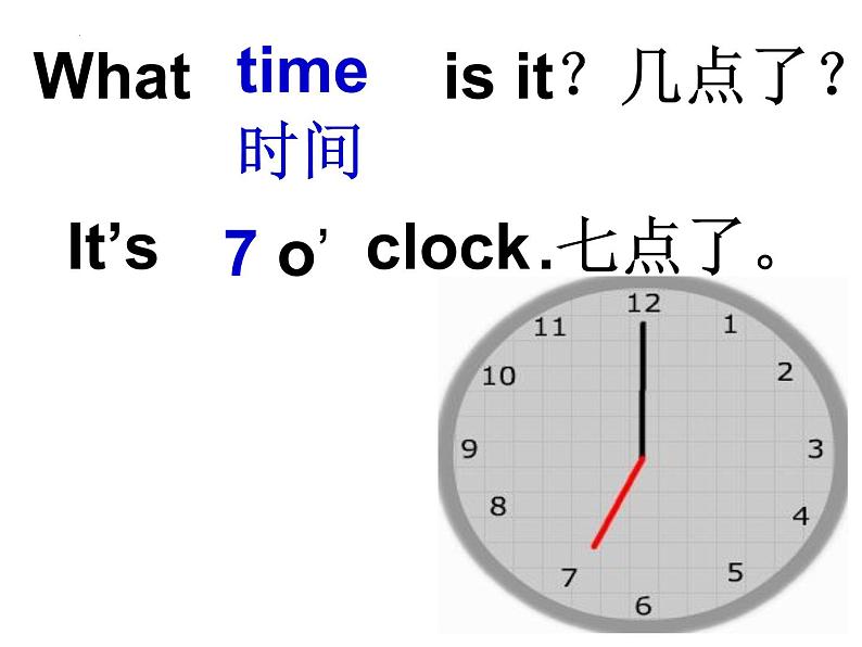 人教版（PEP）Unit2   What  time  is  i？PartA （课件） 英语四年级下册03