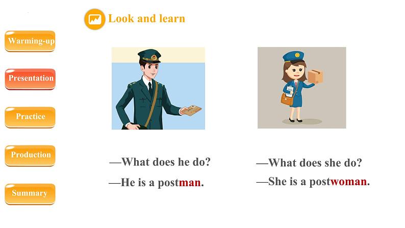 人教版（PEP）Unit5  What  does  he  do？A  Let’slearn（课件） 英语六年级上册07