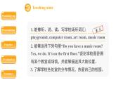 人教版（PEP）英语四年级下册-Unit 1My school  B Let’s learn 课件