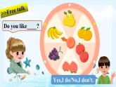 Unit5 Do you like pears B let's talk （课件+素材）2021-2022学年英语三年级下册 人教PEP