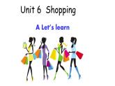 人教版（PEP）Unit6ShoppingALet’slearn（课件） 英语四年级下册