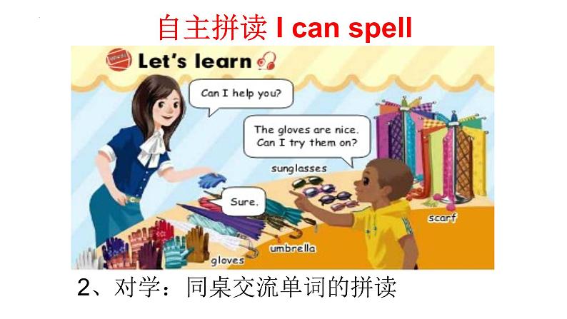 人教版（PEP）Unit6ShoppingALet’slearn（课件） 英语四年级下册第5页