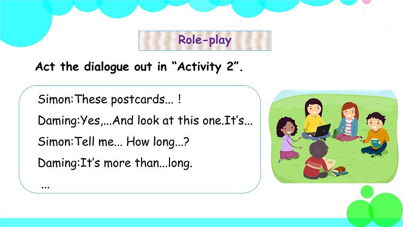 外研英语6年级上册 Module 1 Unit 1 第2课时PPT课件+教案03