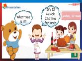 （人教PEP版 ）四年级英语下册同步备课系列 Unit 2  What time is it  PartA1 let's talk（课件）