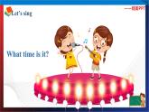 （人教PEP版 ）四年级英语下册同步备课系列 Unit 2  What time is it  PartB1 let's talk （课件）