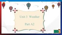 英语人教版 (PEP)Unit 3 Weather Part A备课课件ppt