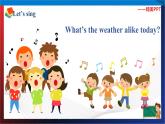 （人教PEP版 ）四年级英语下册同步备课系列 Unit 3  Weather PartA2 let's learn（课件）