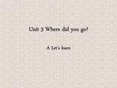 A let's learn课件PPT