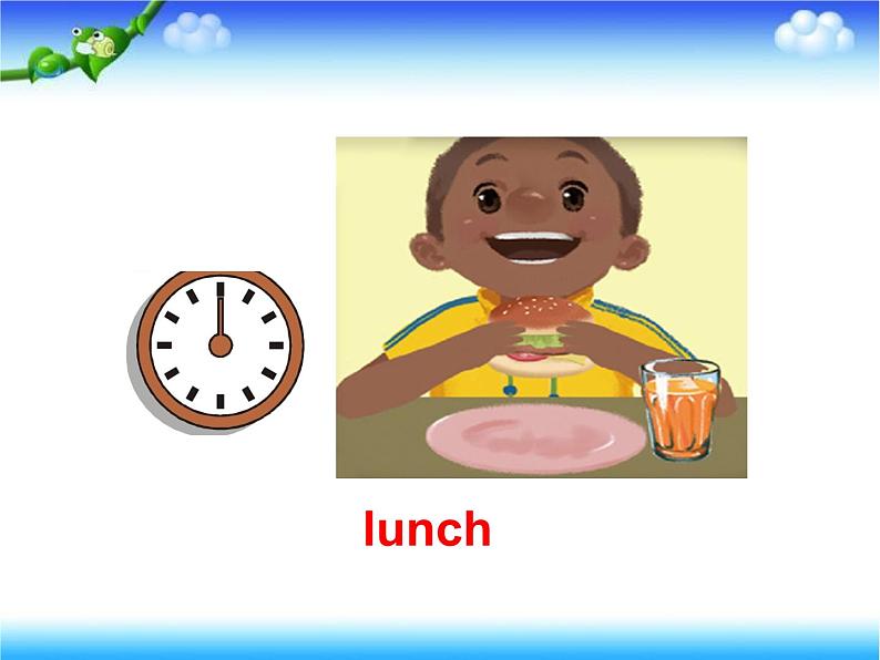 人教PEP版（三年级起点）英语四年级下册-02Unit 2 What time is it？-课件0707