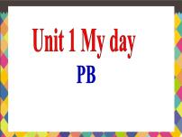 人教版 (PEP)五年级下册Unit 1 My day Part A备课课件ppt